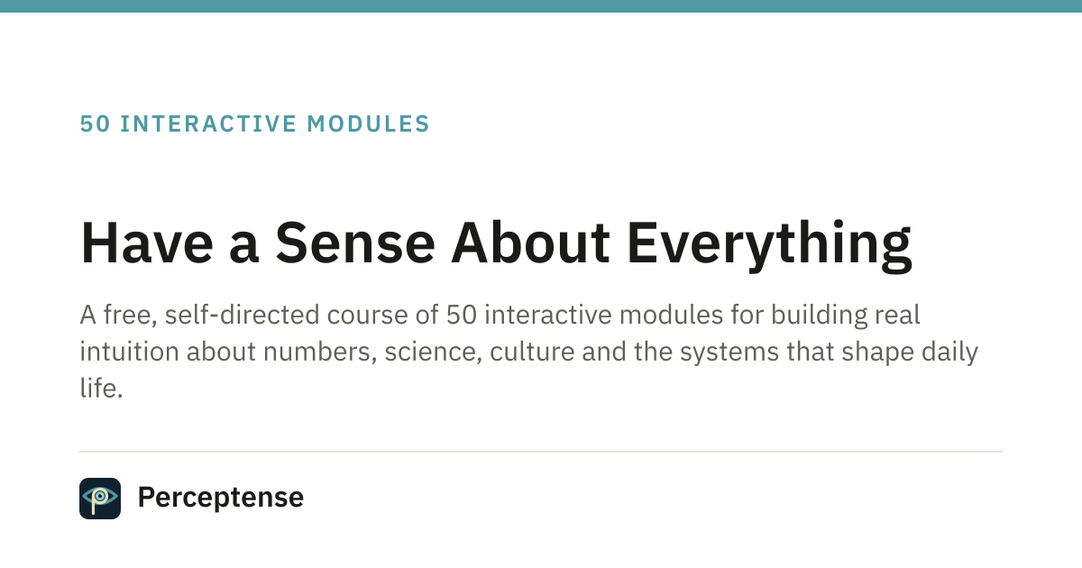 Something you're curious about? I make it interactive!